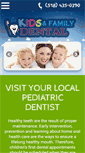 Mobile Screenshot of kidsandfamilydental.com